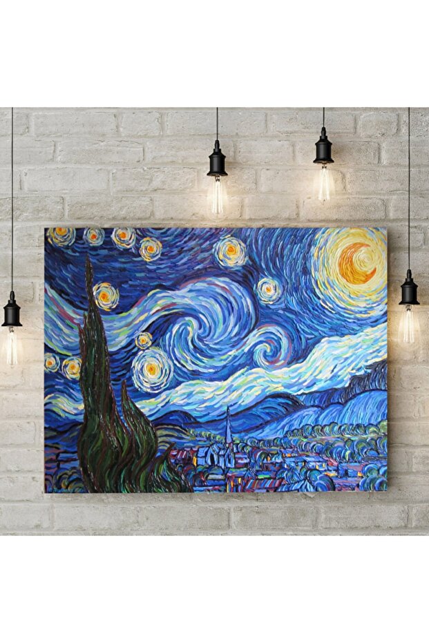 Starry Night 1889 Kanvas Tablo