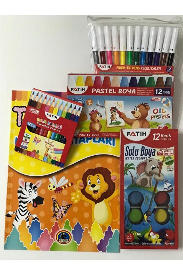 Coloring Book - Paint Set - 1