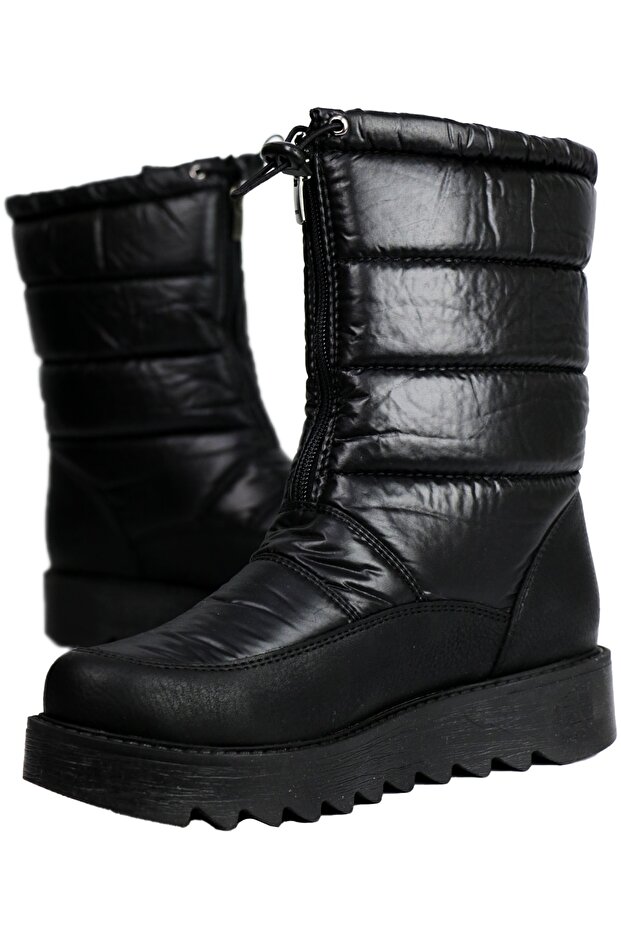 Kadın Siyah Kar Botu - 3