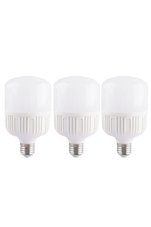 28w 3 Adet Led Torch Ampul Yüksek Işıklı Led Lamba E27 Duy Beyaz Led - 1