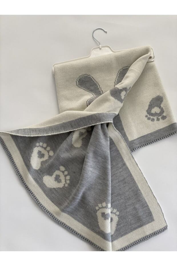 Gray Rabbit Blanket - 2