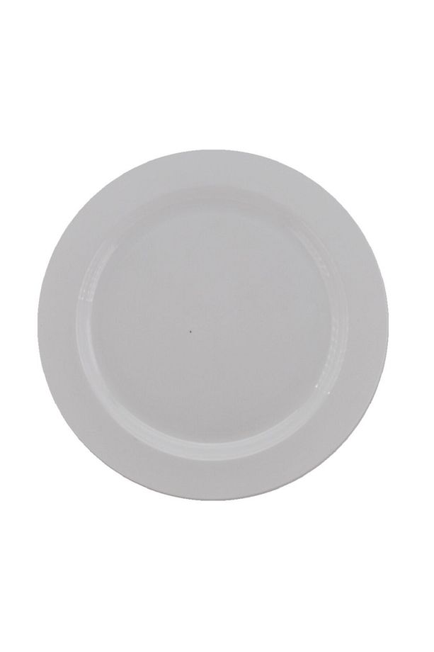 Myebi Mika Tabak 19 cm 10 Adet Beyaz - 1