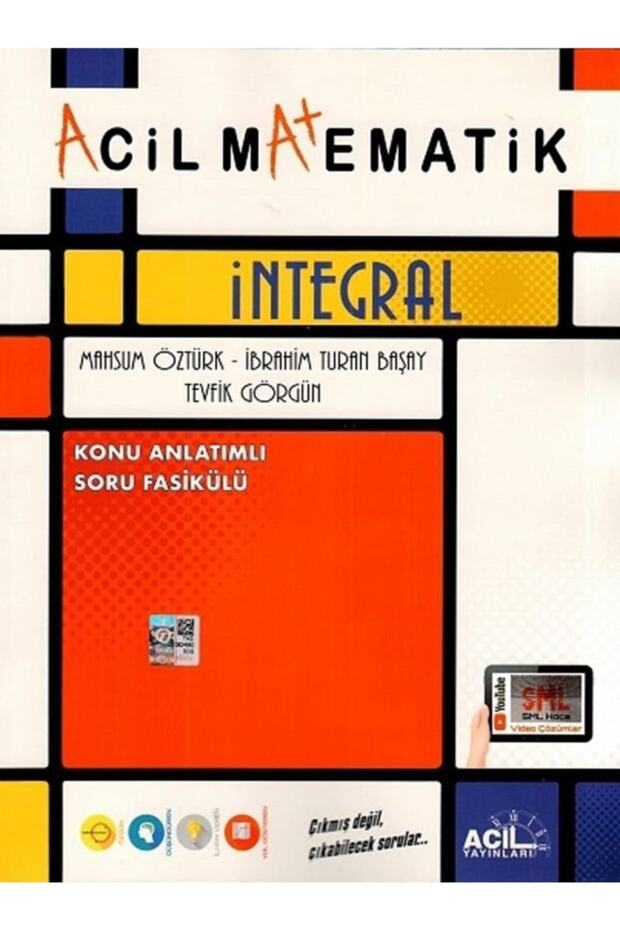 Acil Matematik Integral Konu Anlatımlı Soru Fasikülü Acil Yayınları - 2