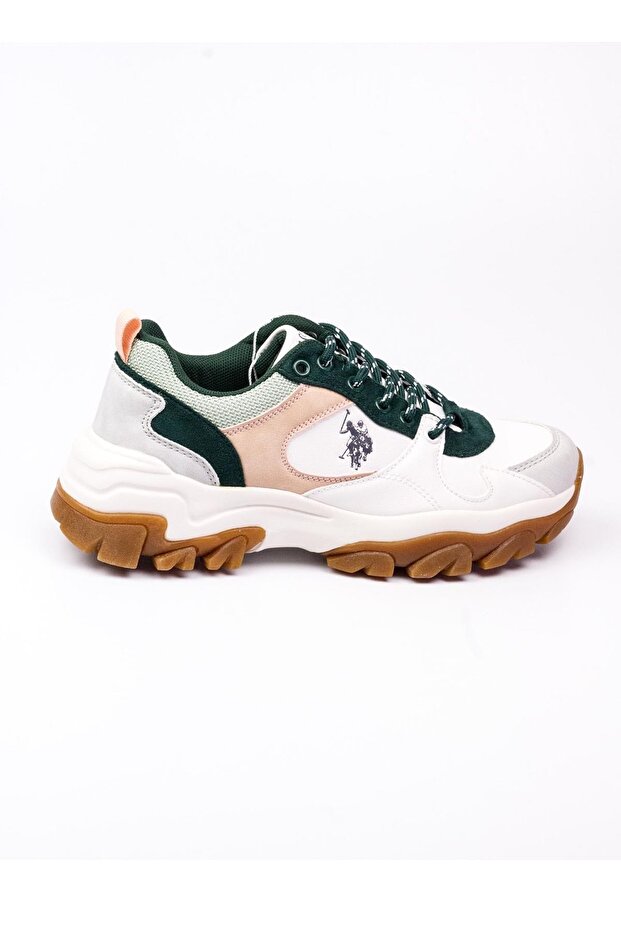 Women's White Tracky Shoes