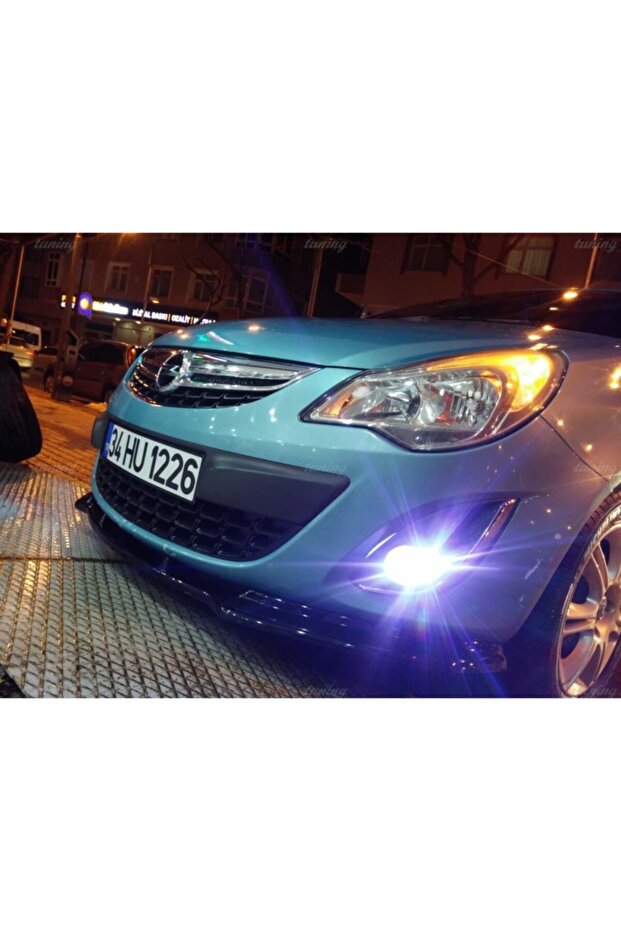 Opel Corsa D Basic Ön Lip 2011 2014 P Black - 2