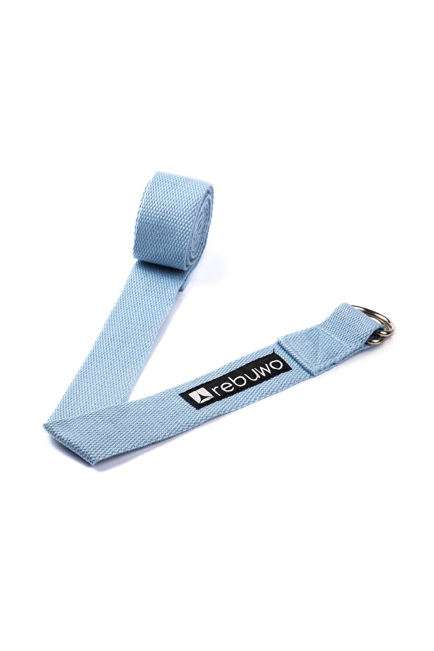 Yoga Belt Yoga Strap Light Blue