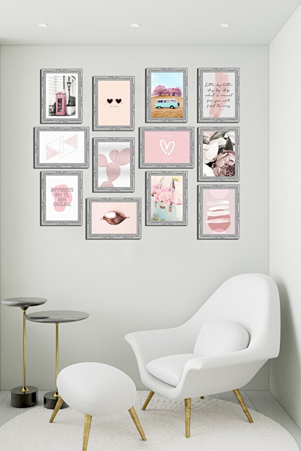 Modern Style 12 Parçalı Mdf Tablo Mck097 - 1