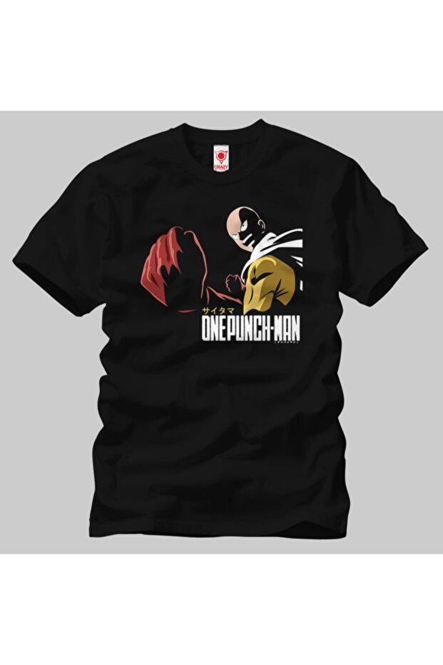 One Punch Man Saitama In Action Men's T-Shirt