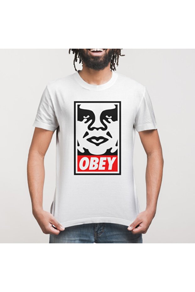 Ανδρικό μπλουζάκι Obey - 3