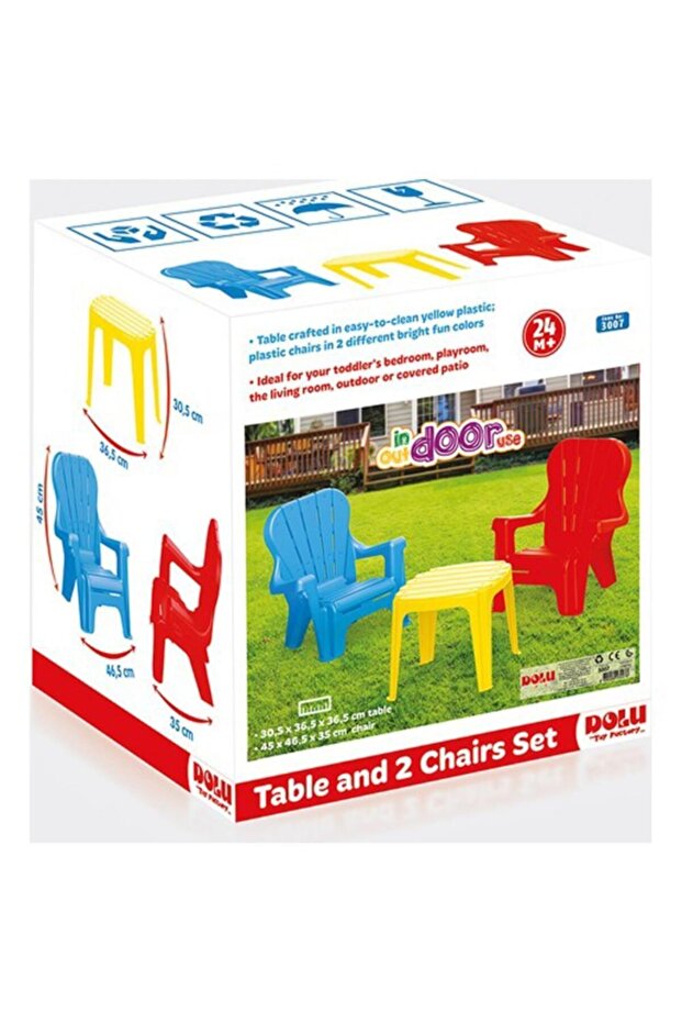 Masa Ve Ikili Sandalye Set - 4