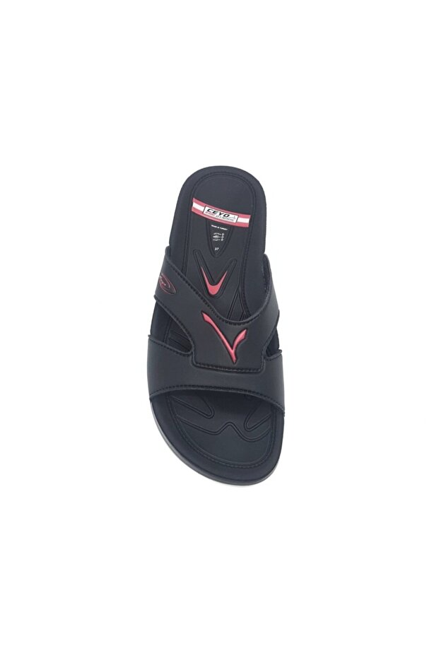 3400-2 Anatomik Siyah Kadın Terlik - 3