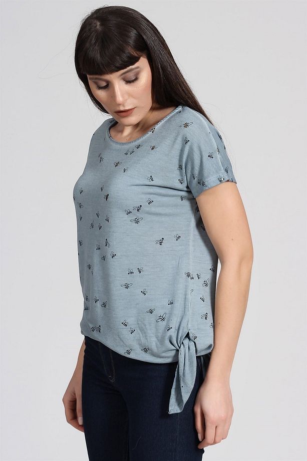 Kadın Arı Baskılı Tunik PRA-236863-710169 - 3