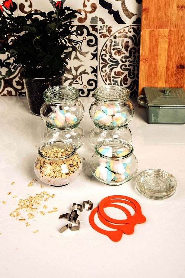 220 ml Deco Kavanoz Set (6 Adet) 902 - 1