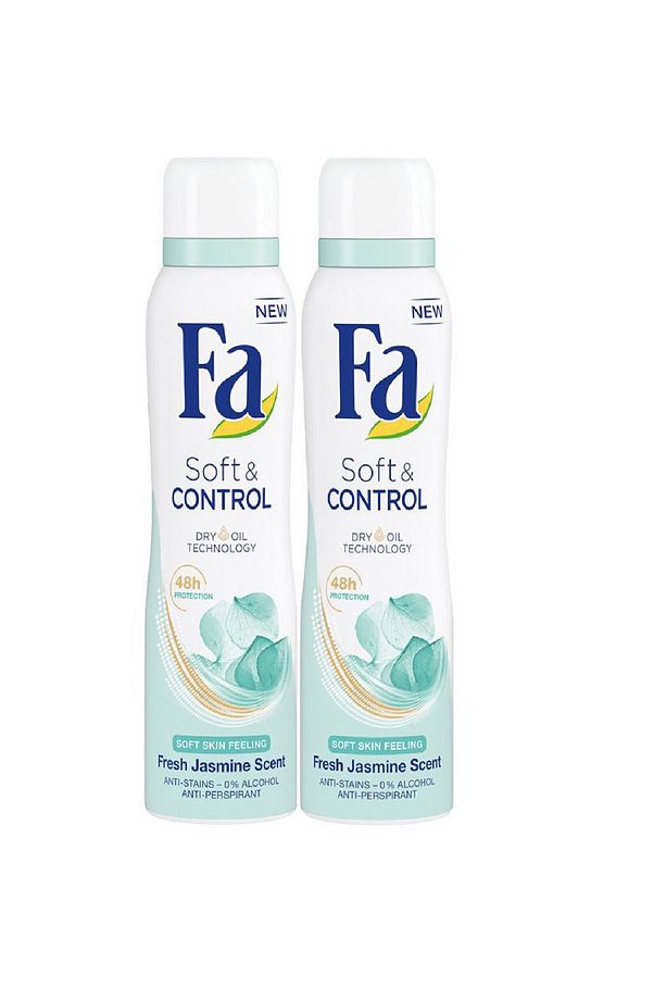 Deodorant Sprey 2'Li Soft & Control 150 ml + 150 ml 8690572783283 - 2