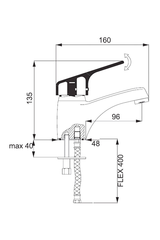 Lavabo Bataryası Asil - 2