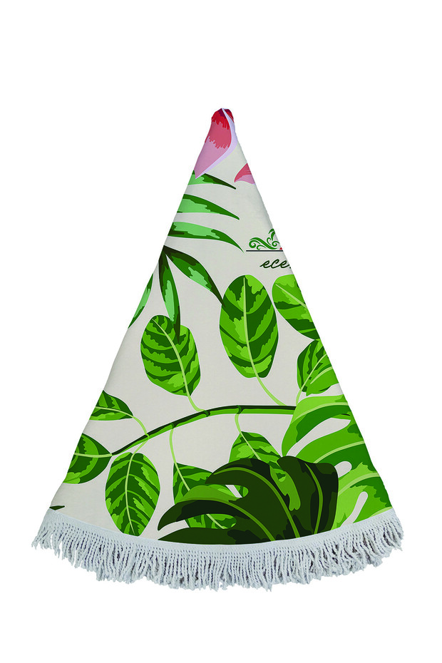 Στρογγυλή πετσέτα παραλίας - 3