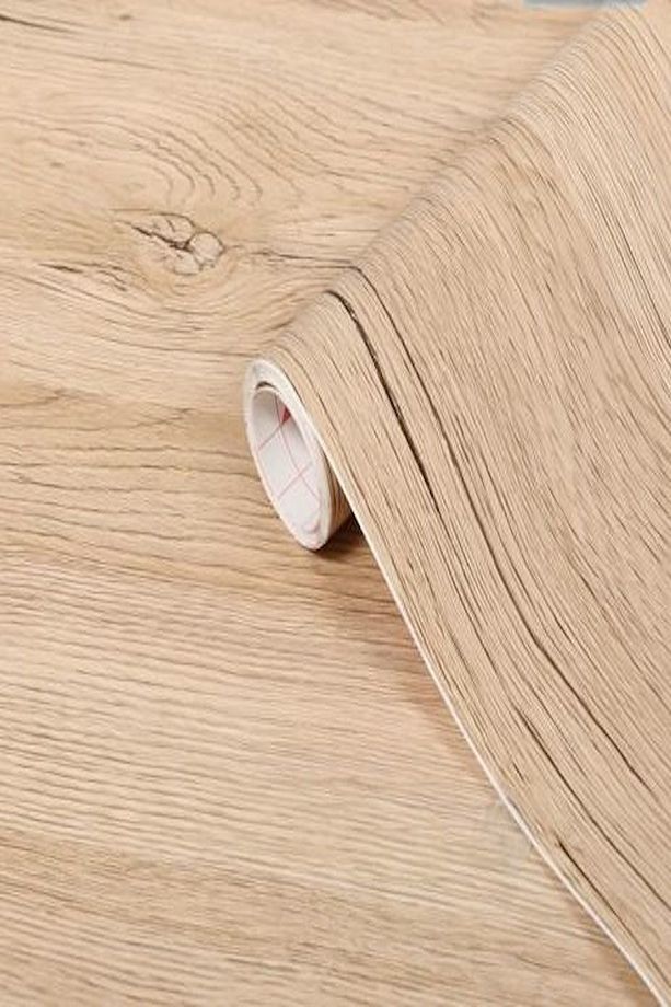 Açık Renk Ahşap Yapışkanlı Folyo 346-3230 ( 45cm X 1mt ) - 1
