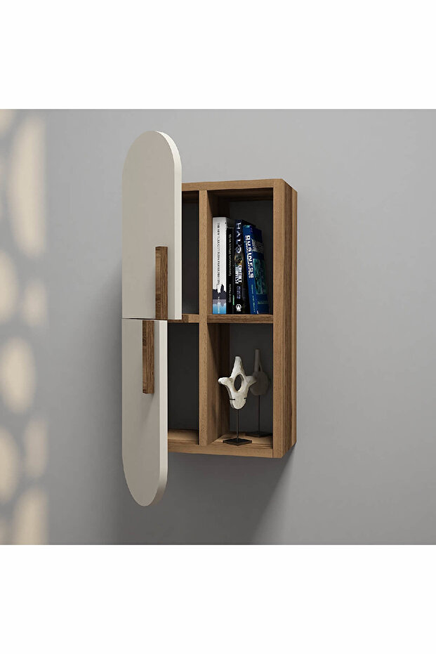 Rose Duvar Rafı Kitaplık - 2