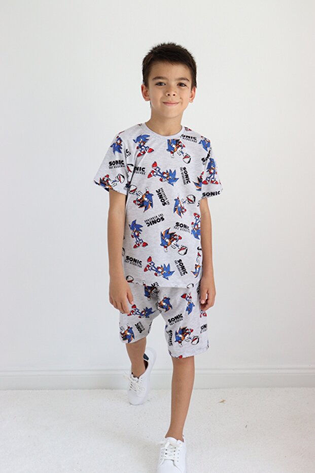 بدلة كابري أساسية بنمط ديناصور للأولاد - 5