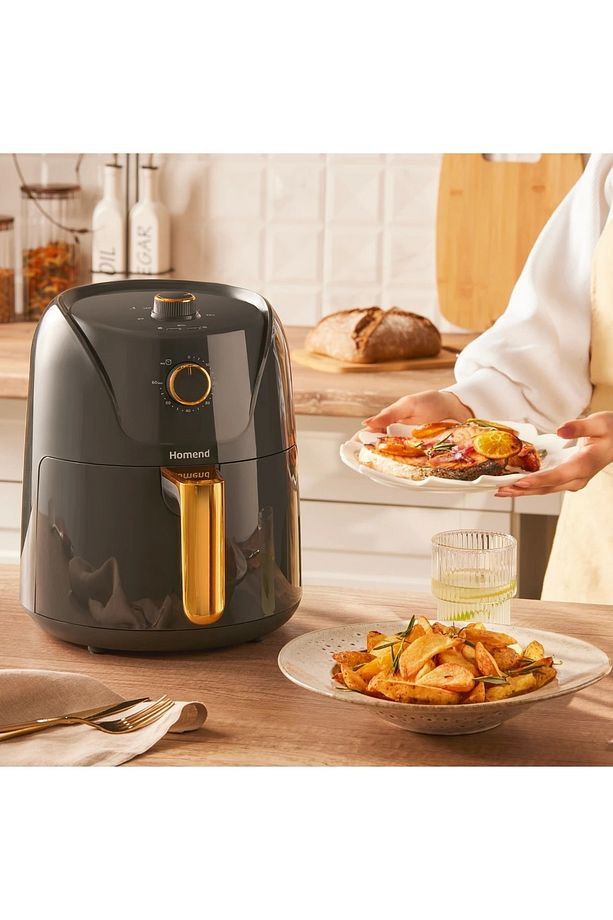 Airfryday 2505h 8 Farklı Programlı, 4,3 Litre Airfryer Antrasit - 7