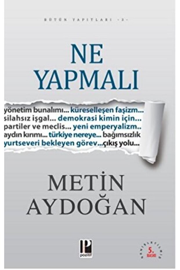 Ne Yapmalı