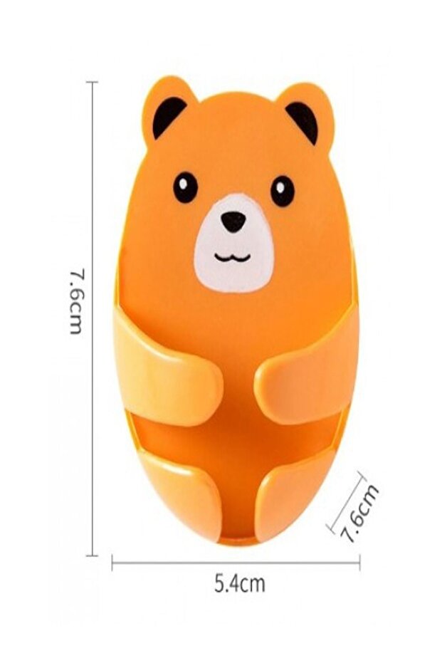 حامل قابس متعدد الأغراض بنمط تيدي بير مكون من 4 قطع - 3