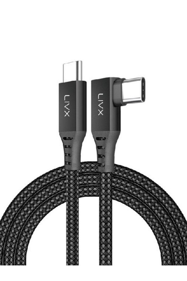 Long Type C To Type C 5 Metre 60w Hızlı Şarj Veri Aktarımı 90° Oyuncu Şarj Kablosu Oyn-05 - 3
