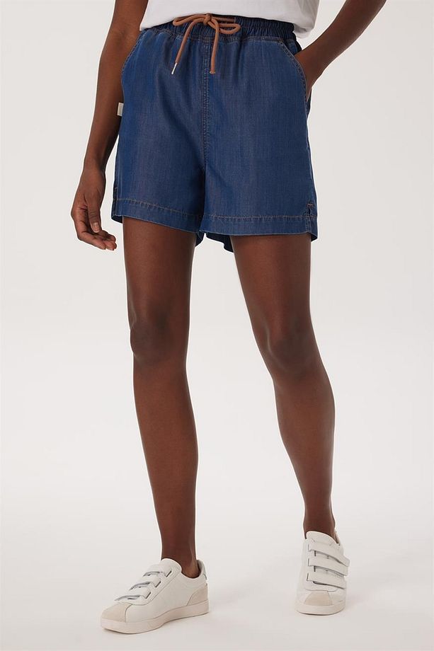 Yüksek Bel Regular Fit Kadın Denim Şort 232 Lcf 121026 Nancy 1 Denım - 2