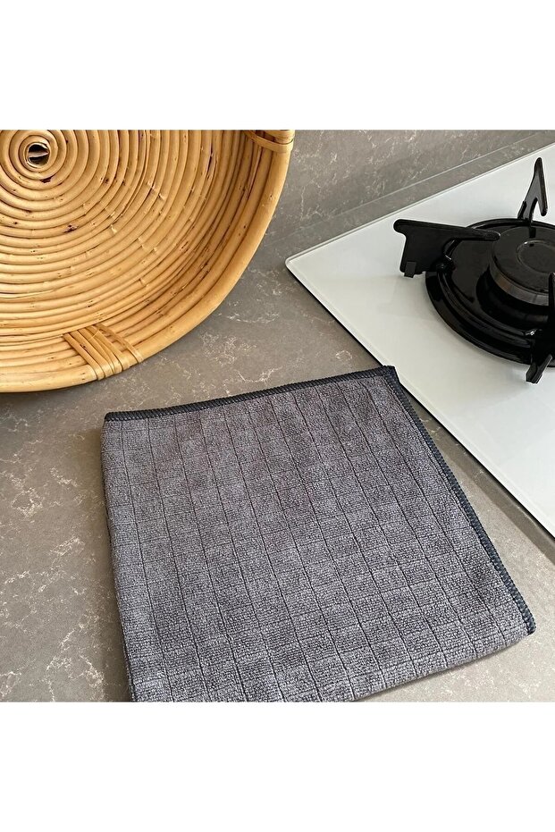 Missclean Mikrofiber Mutfak Temizlik Bezi 40*40cm 1 Adet Leke Tutmaz Koku Yapmaz - 5