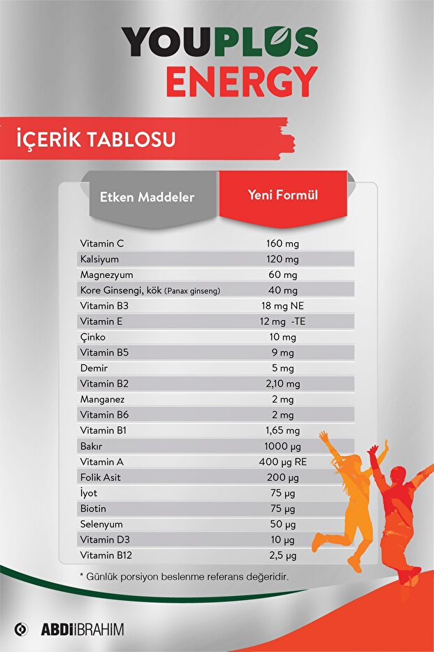 Multi Ener-g Multivitamin 2 X 30 Tablet - 6