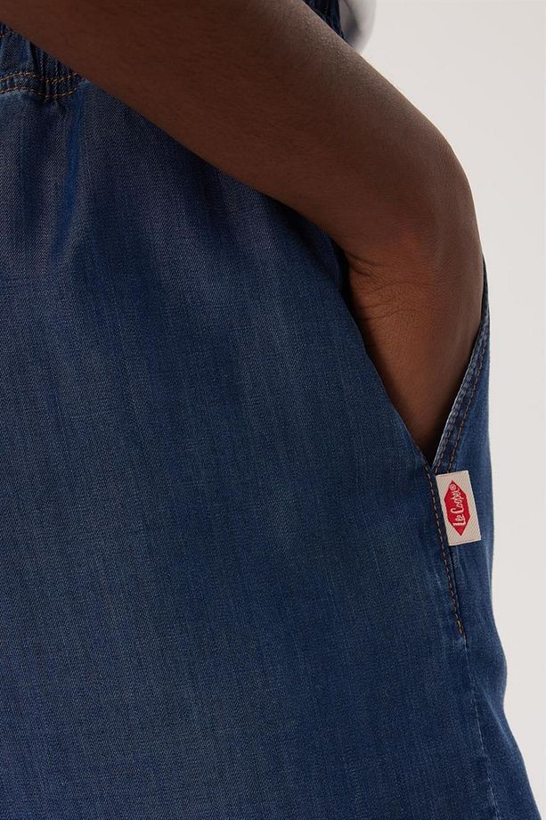 Yüksek Bel Regular Fit Kadın Denim Şort 232 Lcf 121026 Nancy 1 Denım - 5