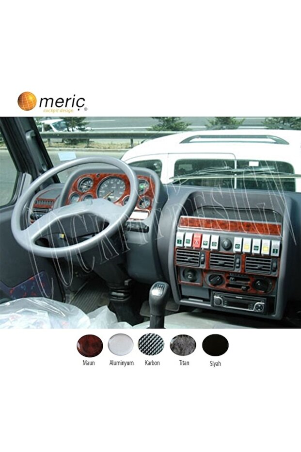 ميريتش ® Bmc Professional Front Torpedo Finish أسود لامع 7 قطع 2007-›
