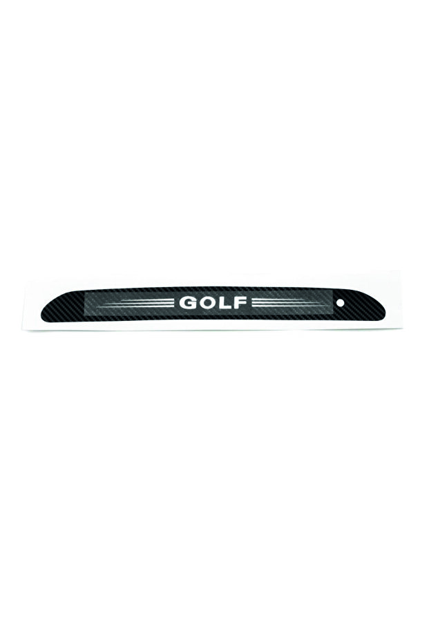 ملصق فرامل صندوق السيارة الخلفي Vw Golf 7/7,5 مكتوب عليه كلمة "golf".