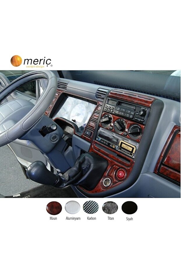 Meriç ® Mitsubishi Fuso Center Front Torpedo Coating Mahogany 36 Pieces 2005-›