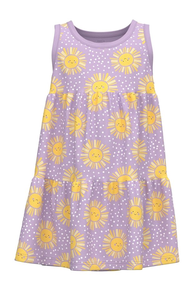 Mädchen Kleid Lila