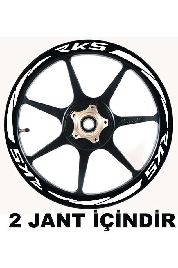 Rks Jant Şeridi,beyaz,rks Titanic Aksesuar - 2