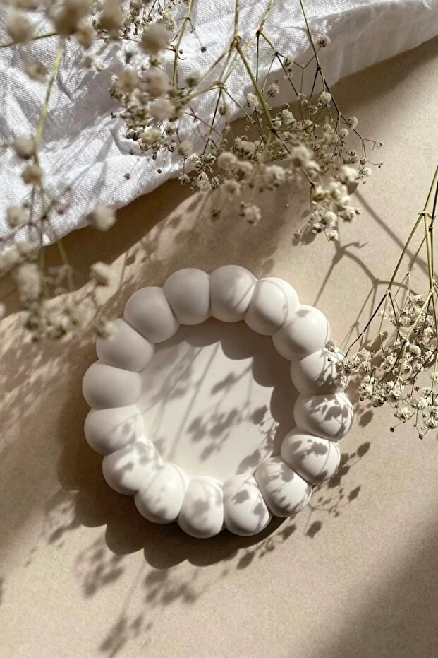 Bubble Oval Dekoratif Tabak - 6