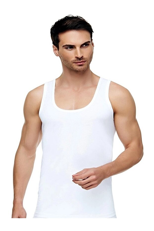 قميص داخلي قطني ممشط للرجال - تصميم مريح - 2