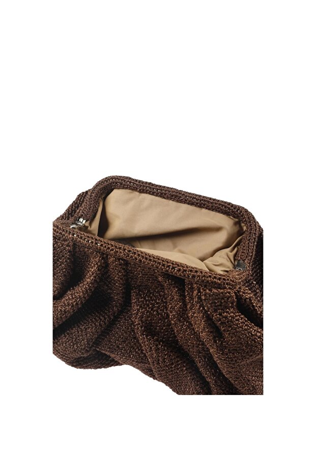 Tasarım Örme Cluch Çanta - 2