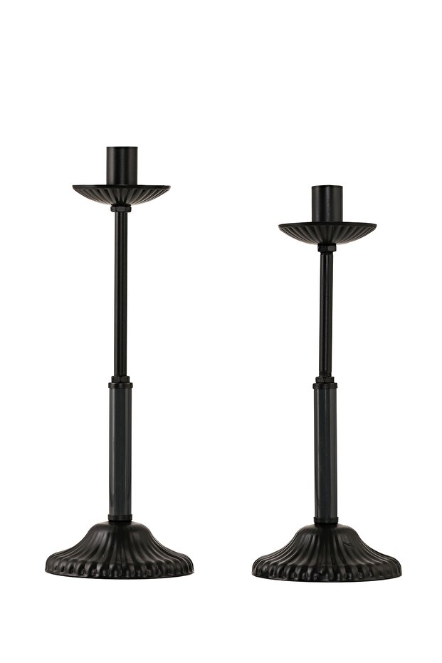 Ikili Mumluk Antrasit Siyah - 3