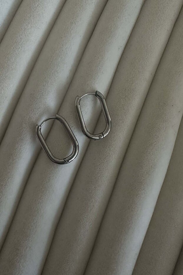 Çelik Basic No:1 Küpe - 2