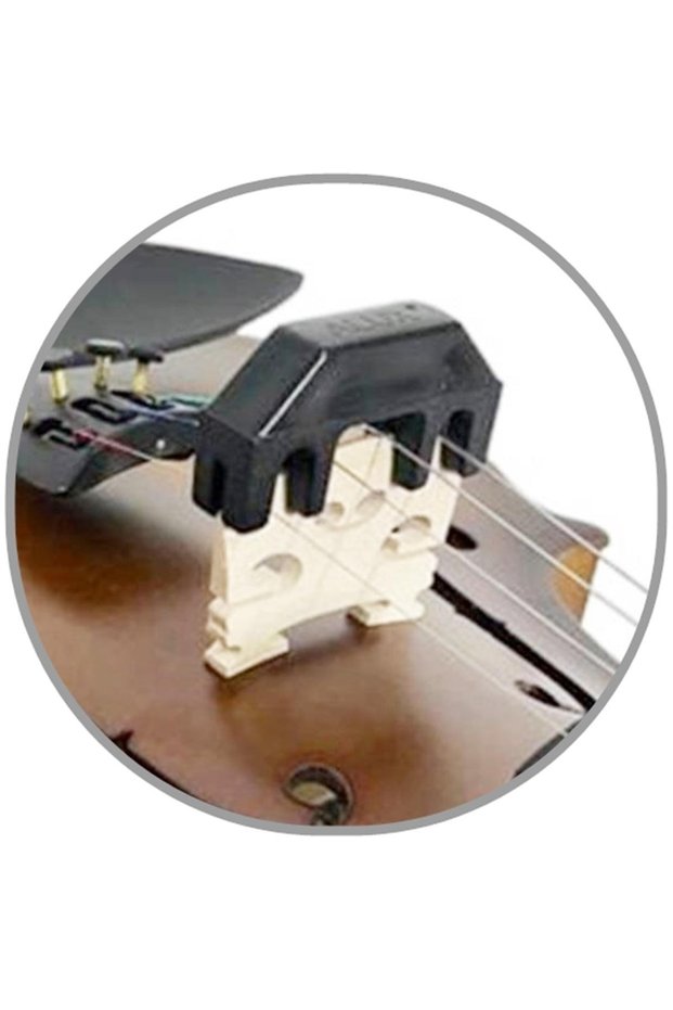 Vioara din plastic neagra