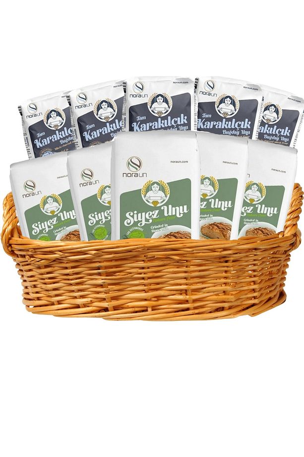 5 X Karakılçık Unu 1kg & 5 X Siyez Unu 1kg - 1