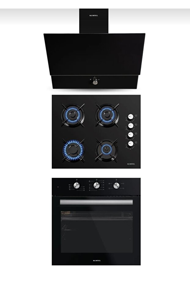 Turbo Siyah Ankastre Set - 1