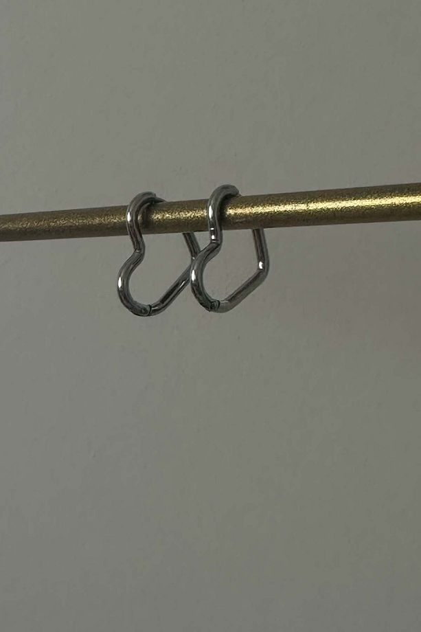 Çelik Basic No:2 Küpe - 1