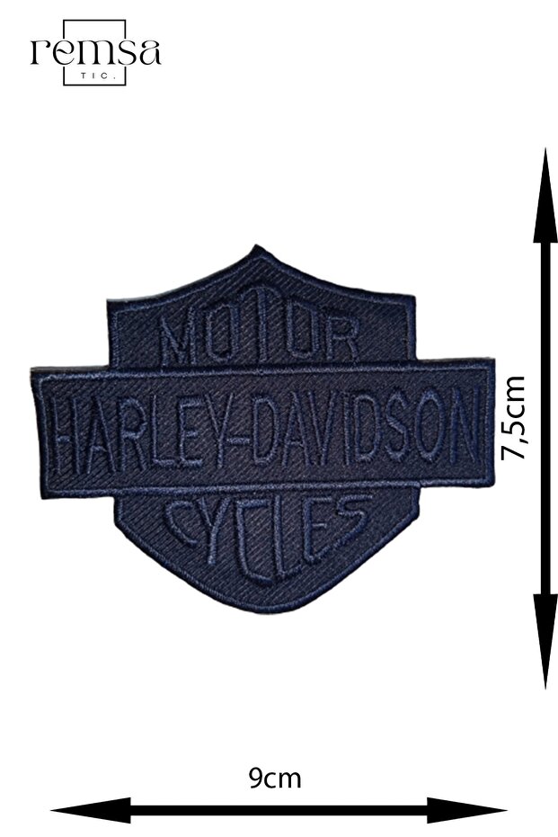Ütü Ile Yapışan Arma - Patch - Harley Davidson ( - 1
