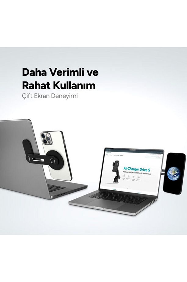 SecondScreen M MagSafe Uyumlu Laptop Telefon Tutucu - 2