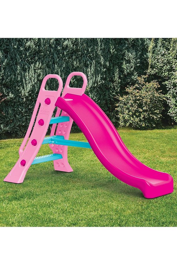 Çocuk Kaydıragı Su Kaydıragı Unicorn Pembe Büyük Boy Katlanır - 7