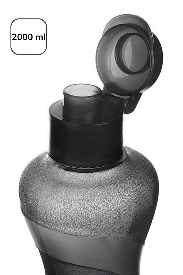 ® 2000ml Kapasiteli Sporcu Tipi Suluk Pratik El Matarası - 1