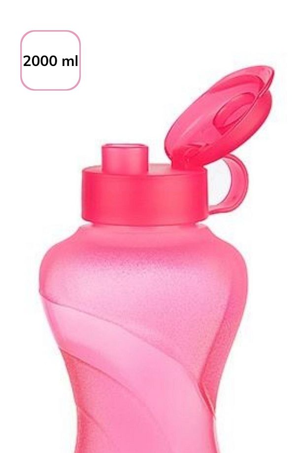 ® 2000ml Kapasiteli Sporcu Tipi Suluk Pratik El Matarası - 1